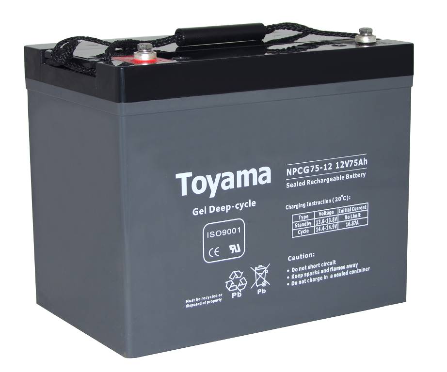 Akumulator żelowy Toyama NPCG 75 12V