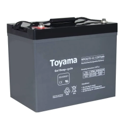akumulator żelowy Toyama głebokie rozładowanie 75ah