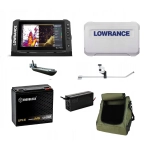 echosonda lowrance warszawa elite 9FS lifepo4
