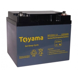akumulator żelowy Toyama npcg deep cykle 26ah