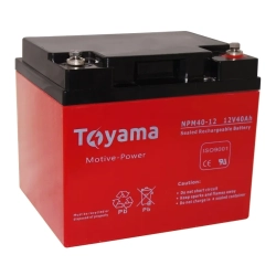 akumulator żelowy Toyama agm deep cykle npm 105