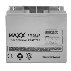akumulator zelowy maxx  22ah warszawa