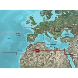 Mapa morska Garmin BlueChart g3 Vision Południowa Europa
