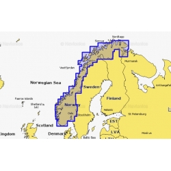 mapa navionics + Norwegia 5G366S