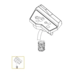 Przedni i prawy przycisk kotwicy Lowrance Ghost 000-15311-001