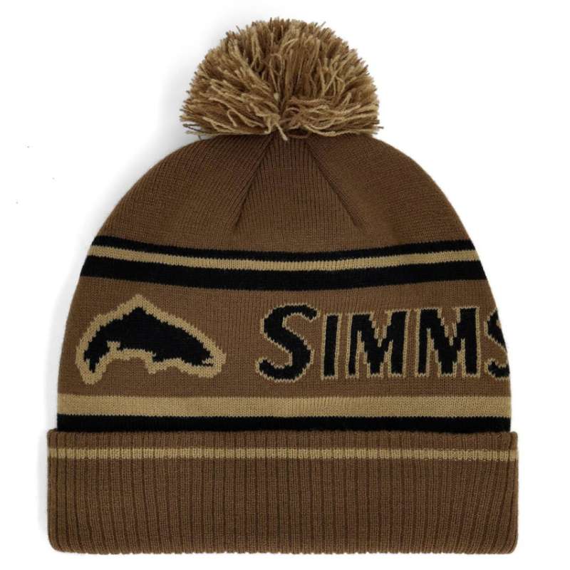 Simms Tip-Up Pom Beanie Jasper